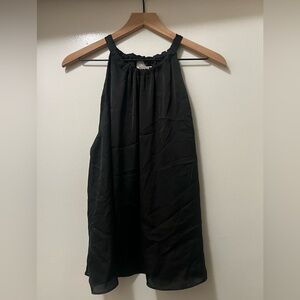 Melrose and Market Black Halter Neck Top